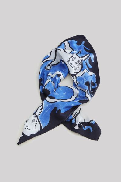 hermes david bowie scarf.